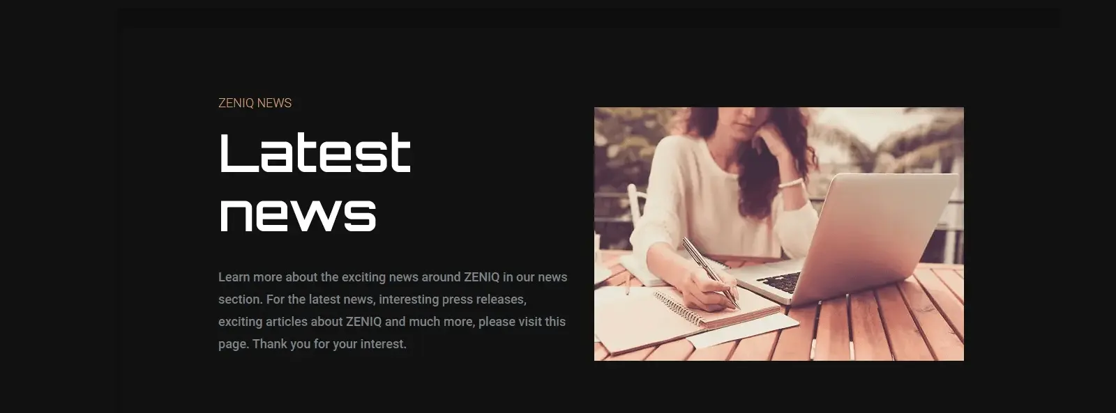 Article about ZENIQ HUB which is ZENIQ’s Technologies.png